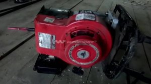Мотоблок Угра   . Замена двигателя.
