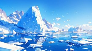 Пингвинёнок Олаф и танец льдинок