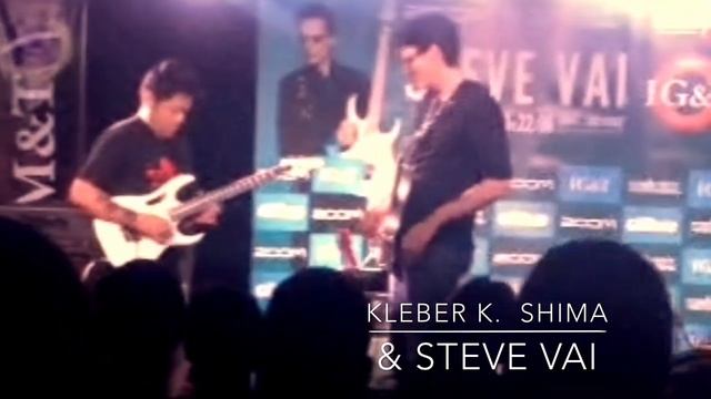Kleber K Shima & Steve Vai - 21 de junho de 2015 смотреть онлайн
