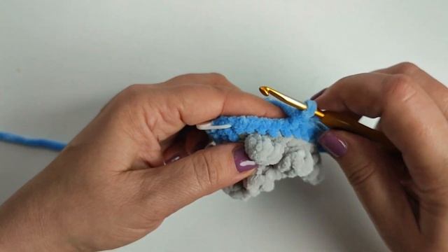 МК вязаная крючком игрушка кот акула, брелок крючком,вязаная кошка в костюме акулы, вязаный брелок.