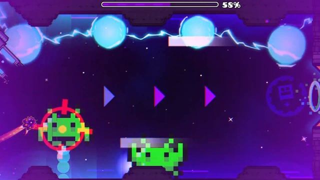 Geometry Dash 2.2 - Space Invaders 100% GAMEPLAY Online (Manix648 & LazerBlitz) HARD DEMON смотреть онлайн