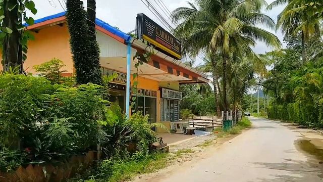 Staying Here, Is There A Restaurant Nearby?  Bangsak Beach Khao Lak Thailand 17 June 2021