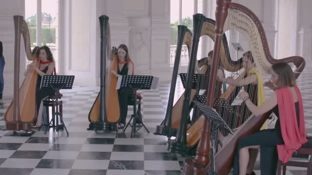 Пахельбель, Канон в ре мажоре - Arpabaleno ⧹ арфа смотреть онлайн