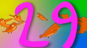 60 sec countdown timer kids ( v 537 ) with sound effects HD 4k