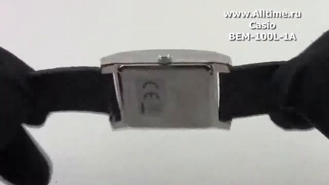 Мужские японские наручные часы Casio BEM-100L-1A смотреть онлайн