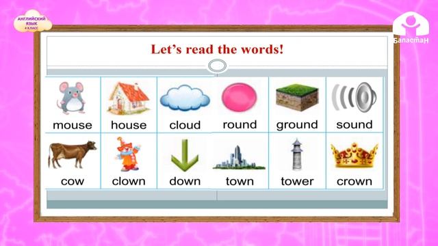 4-класс. Английский язык / Pronunciation. Silent letter “K”, “W”; sound /au / 26.11.2020 смотреть онлайн