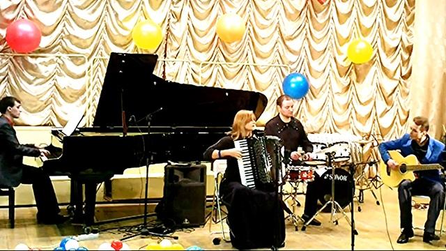 В.Дмитриев "Молодёжный вальс" Аккордеонистка Анастасия Бурмистрова Новосибирск