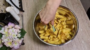 Картошка по Деревенски в Аэрогриле..Просто..Вкусно..Быстро #аэрогриль #картошка #xiaomi