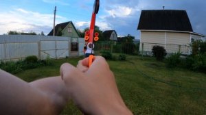 NERF BATTLE от 1 ЛИЦА // nerf war на снайперских винтовках // Дизмон