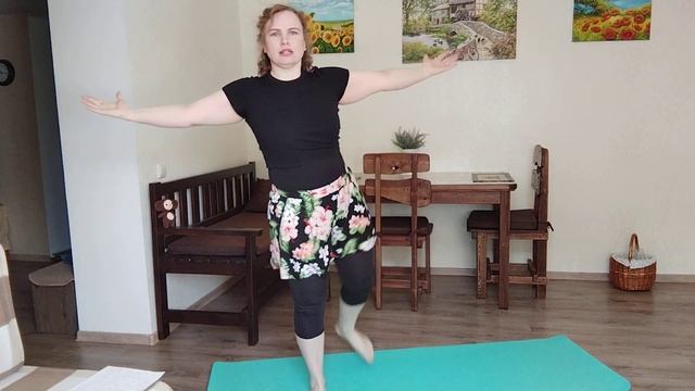 Упражнения при остеохондрозе / Зарядка на каждый день / Все тело / Равновесие смотреть онлайн