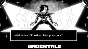 битва с меттатоном экс😊 (пацифист)