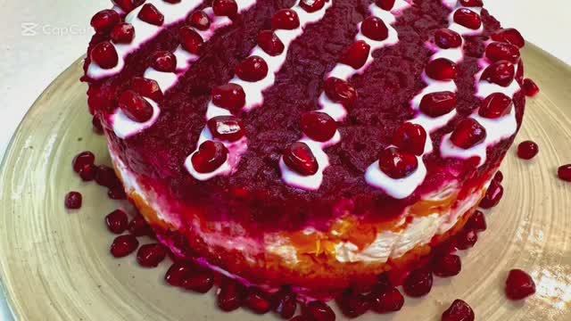 Праздничный салат «Баланс вкусов»!