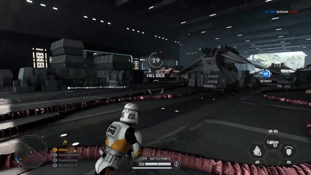 CGI Clone Troopers Take The Battlefield! Star Wars Battlefront 2 Clone Wars Overhaul Mod смотреть онлайн