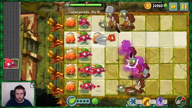 Jugando Plantas vs Zombies 2 # 45 " Ciudad Perdida - Días 16 al 20 - ¡Paralia y Mochileros! " смотреть онлайн