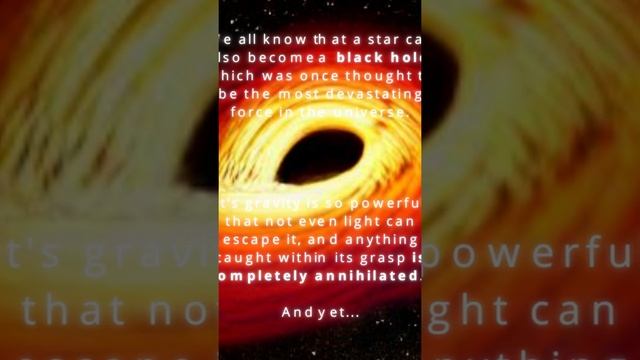 What is the most dangerous object in the universe? You won't believe it exists! #universe ☄️ смотреть онлайн