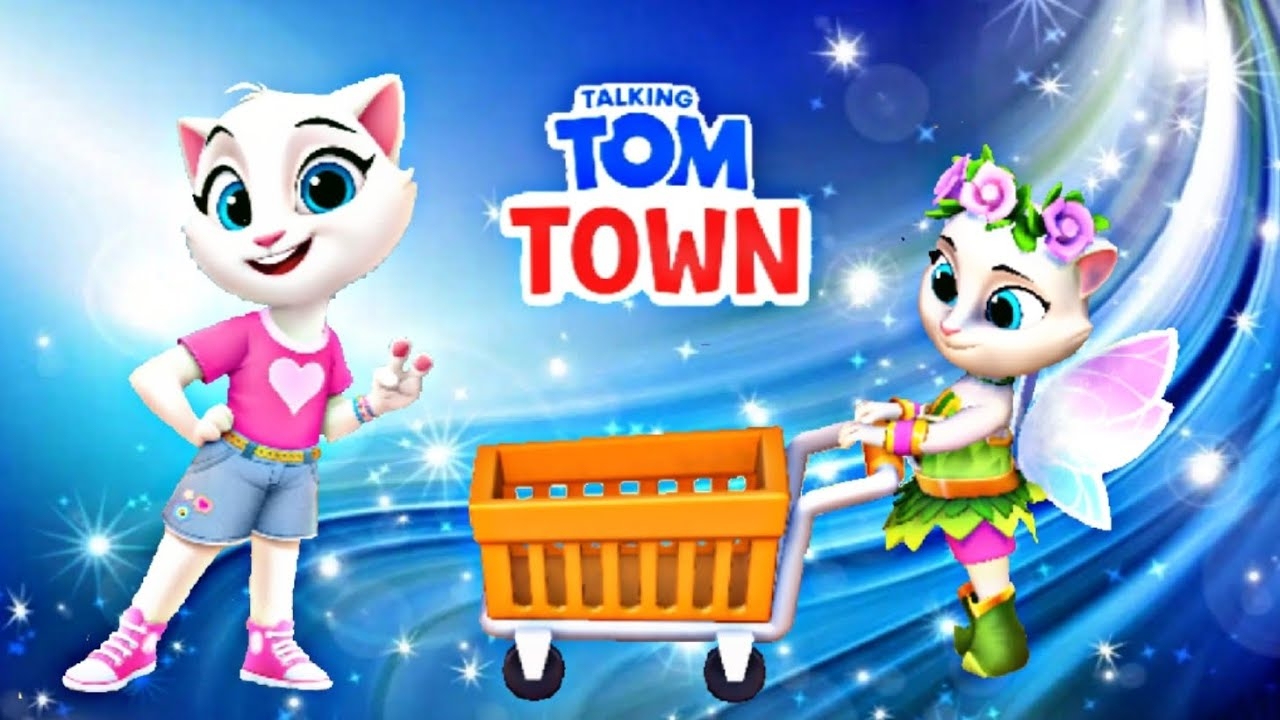 Новавя игра 2024 Talking Tom Town видео обзор😻🌷 смотреть онлайн