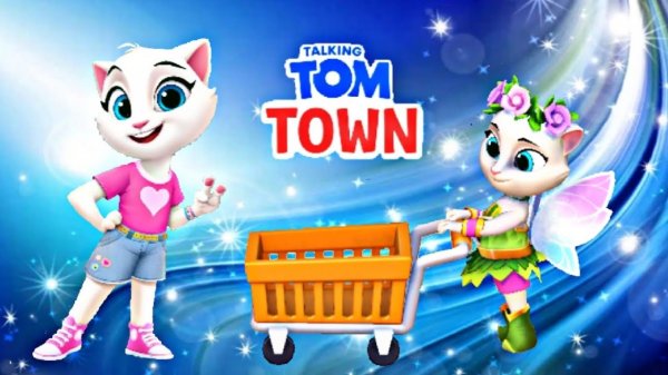 Новавя игра 2024 Talking Tom Town видео обзор😻🌷