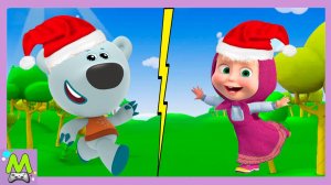 Ми-Ми-Мишки против Маши.Догонялки Кеши и Погоня Маши.Кто Быстрее в Мульти Играх