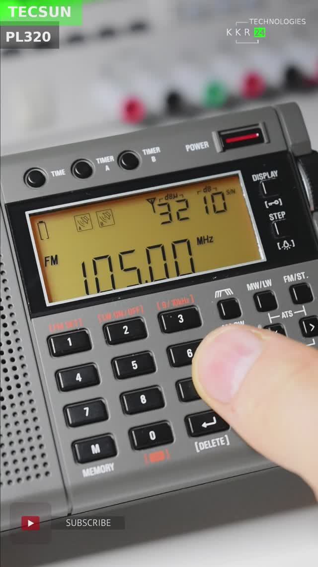 Радиоприемник TECSUN PL320 #радиоприемник смотреть онлайн