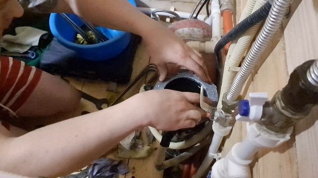 Замена ТЭНа в электрокотле ЭВАН ЭПО-6 (6 кВт)