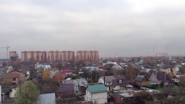 17/10/2013. Timelapse . Домодедово. смотреть онлайн