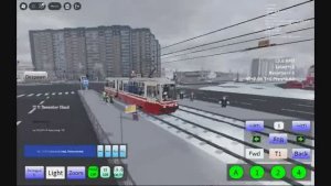 Симулятор трамвая СПБ. 2 часть!!!