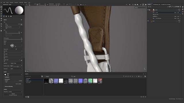 Substance Painter B - P - 6.2 - Blocking Out Materials смотреть онлайн