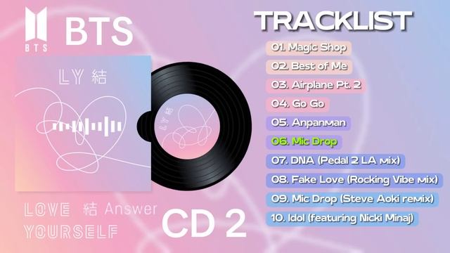 [FULL ALBUM] | BTS（방탄소년단）| 'Love Yourself: 結 Answer' CD 2 | PLAYLIST смотреть онлайн
