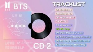 [FULL ALBUM] | BTS（방탄소년단）| 'Love Yourself: 結 Answer' CD 2 | PLAYLIST