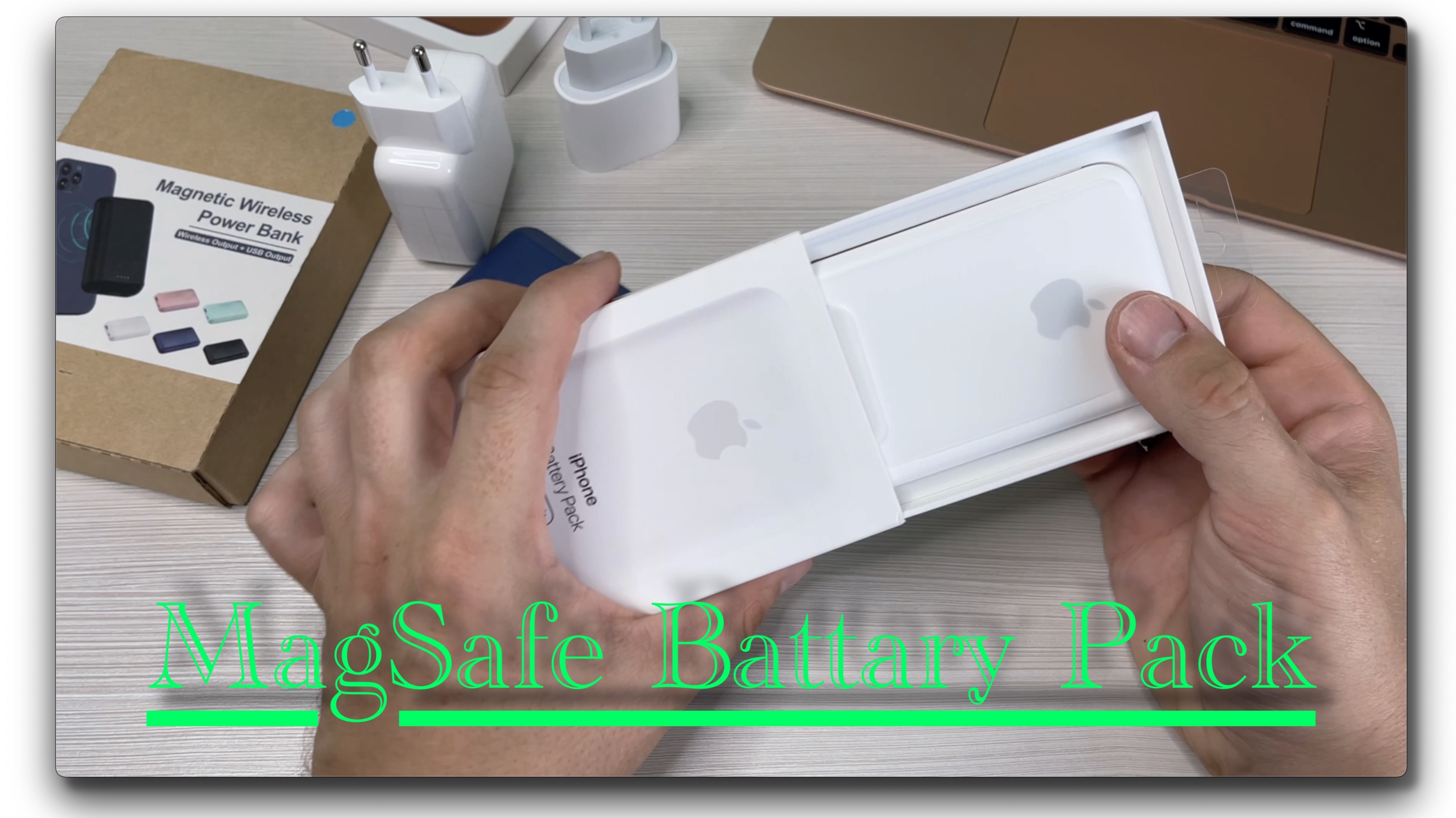 Внешний аккумулятор MagSafe Battery Pack. Первый взгляд. смотреть онлайн