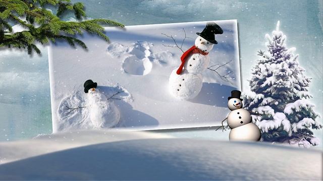 Новогодние пожелания снеговика... смотреть онлайн