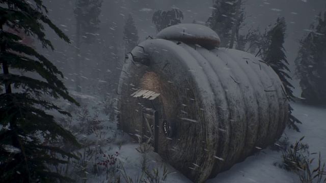 Звуки сильной метели и завывающего ветра убаюкивают. Атмосфера снежной бури. Воющий ветер смотреть онлайн