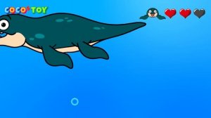 I have to solve the quiz to find my father!ㅣIchthyosaurus, dinosaurs kidstoonㅣCoCosToy