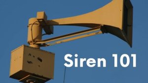 Tornado Sirens are Scary...