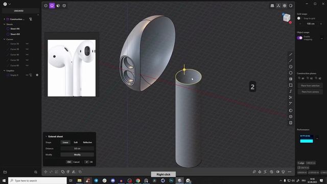 Plasticity Surface Tutorial Apple AirPods Best 3D Modeling Program - Nikita Kapustin смотреть онлайн