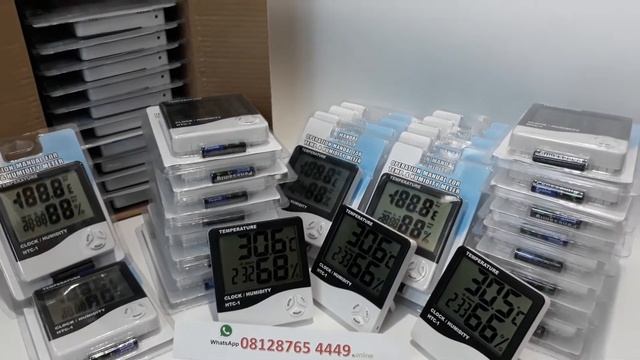 Jual Thermo Hygrometer HTC-1, Alat Ukur Suhu ruangan смотреть онлайн