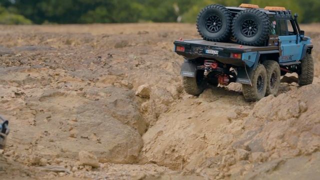Rc Crawler Land Cruiser Lc79 6x6, Rc4wd Hilux 4x4 Camper | Off-Road Trail Rc Cars