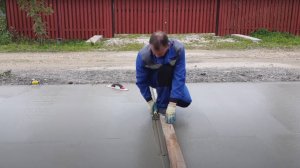 Деформационный шов в свежем растворе