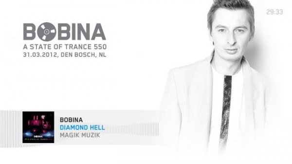 Bobina - Live @ A State Of Trance 550 (31.03.2012, Den Bosch, NL)