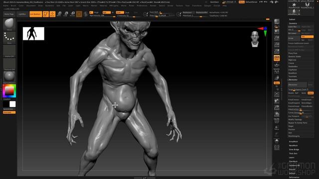 18 - Refining The Goblin Sculpture смотреть онлайн