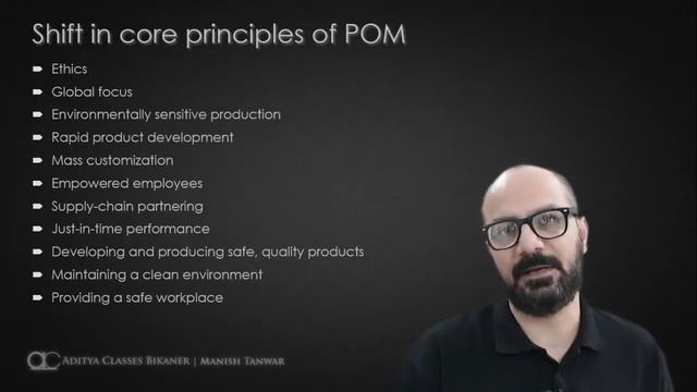 Intro-3: Shift of Focus in Production/Operation Management | Paradigm Shift in POM (in Hindi) смотреть онлайн
