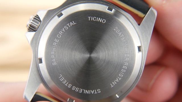 Ticino Diver Pro Quick Look I A Fun 40mm Budget Dive Watch смотреть онлайн