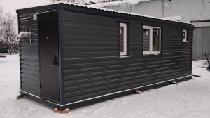 Дачный домик Люкс  вагончик бытовка блок контейнер вагончик металлический  7 метровая