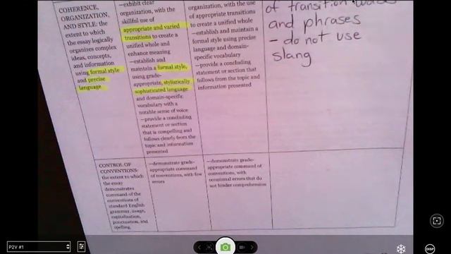 SECOND HALF GRADING USING THE WRITING RUBRIC 2A смотреть онлайн