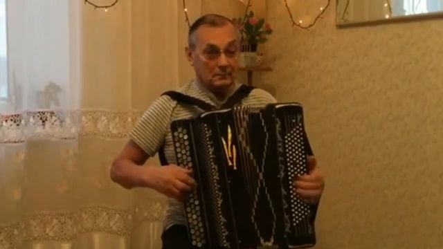 М.Блантер "Катюша"/"Katyusha" russian song.  Баянист Виктор  МАЛЯВКИН Екатеринбург