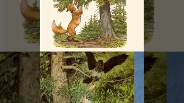 Ворона и лисица