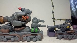 Охота за Ратте— мультики про танки из пластилина