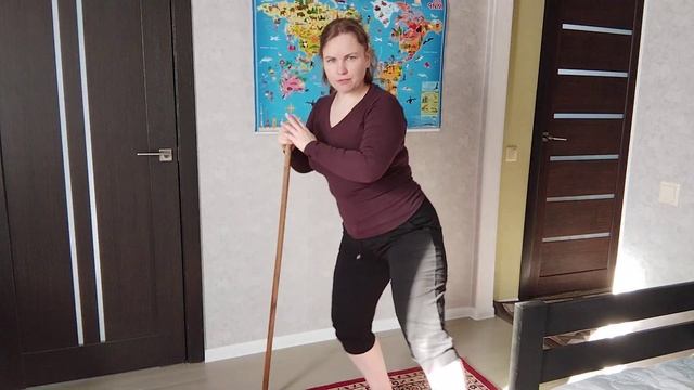Упражнения с гимнастической палкой / Комплекс для улучшения подвижности / stick exercises смотреть онлайн