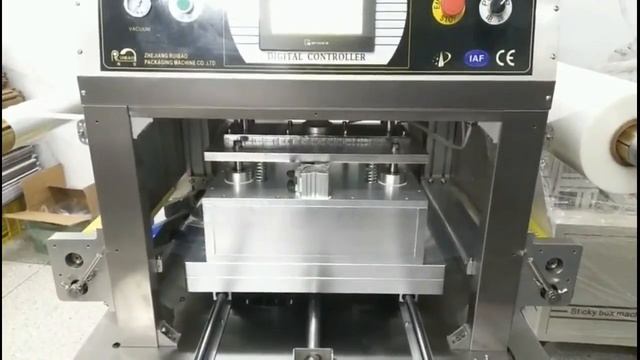 Semi automatic two cavity eel tray skin packaging machine смотреть онлайн
