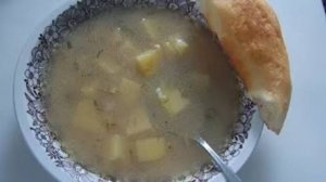 Рисовый суп, пышки